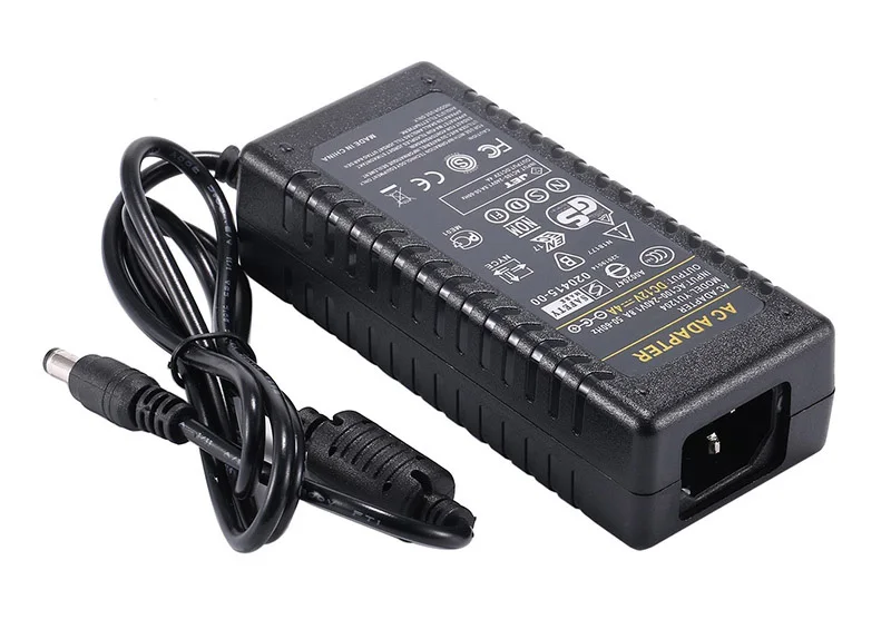 С чипом IC AC DC источник питания 12В 4А адаптер 48 Вт Зарядное устройство для