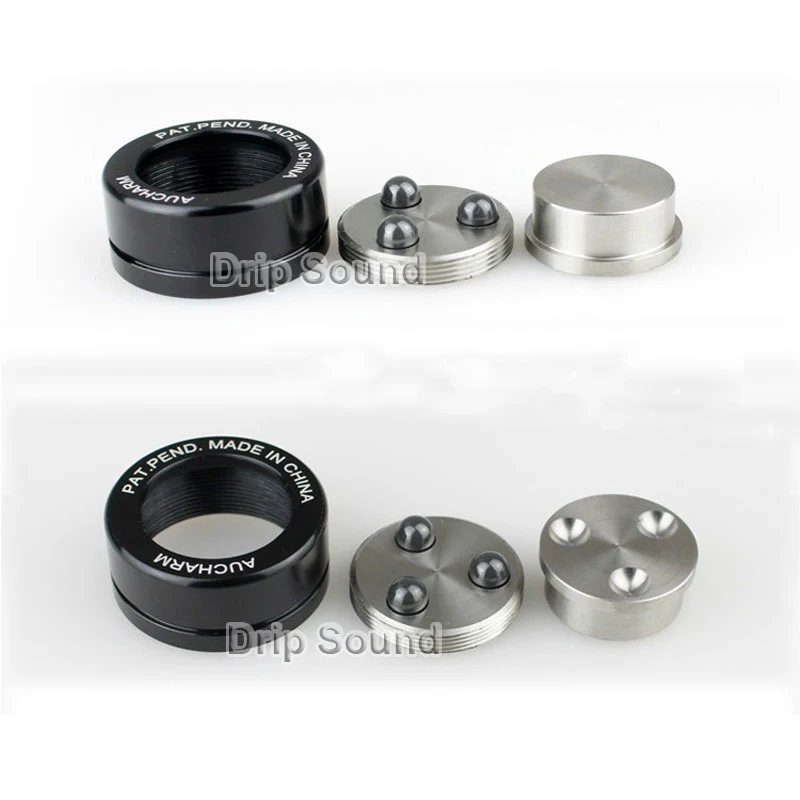 4 шт. 39 мм динамик из нержавеющей стали с шипами керамические шарики