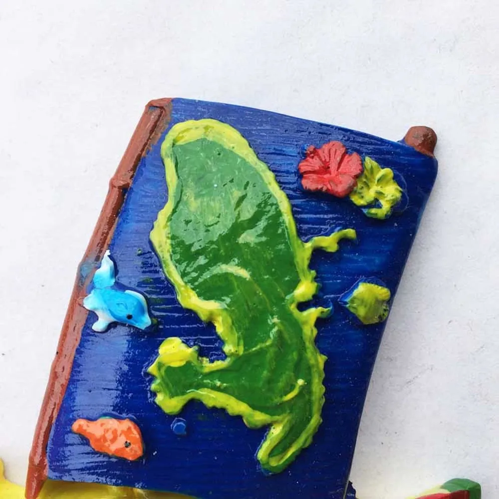 BABELEMI Новый 3D туристический сувенир для путешествий магнит на холодильник