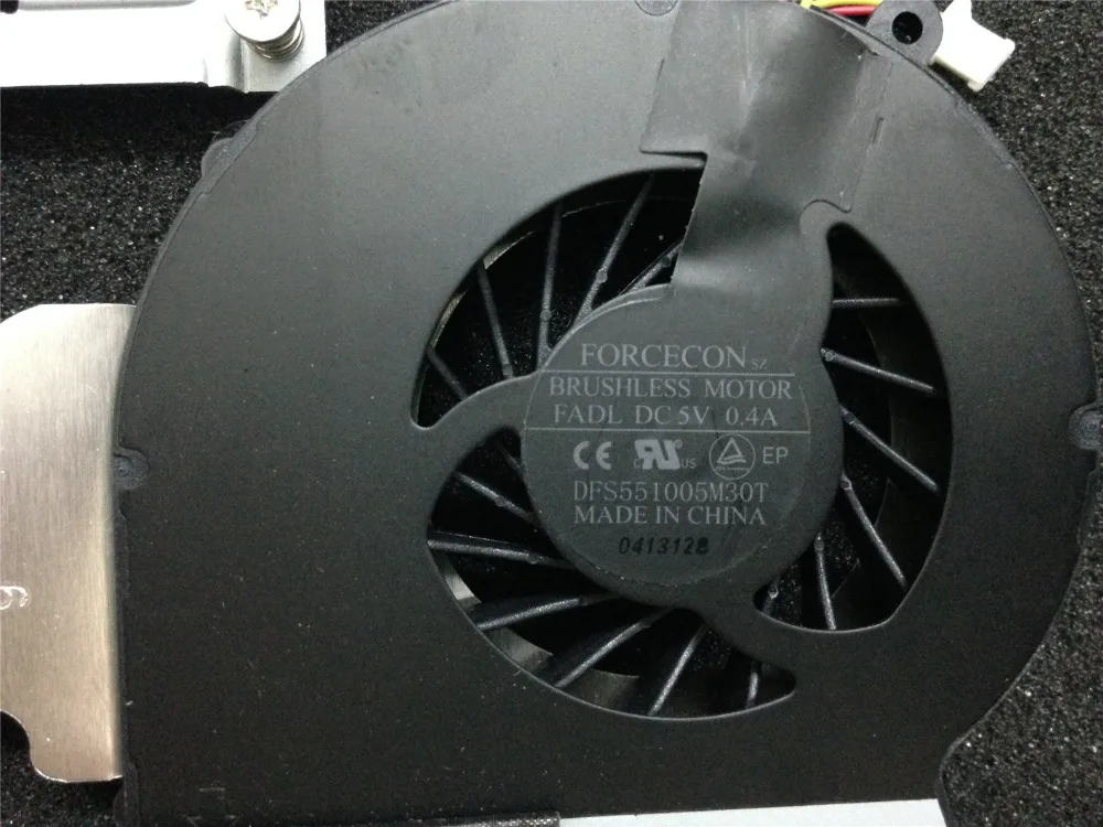Новый Радиатор вентилятора кулера ЦП/радиатор для HP 2000 CQ43 G43 CQ57 G57 430 431 435 630 635 646181 001