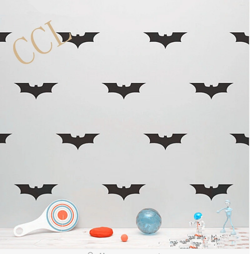 

22 шт. съемные наклейки на стену с логотипом героя, виниловая маска, наклейка на стену, детская художественная роспись, декор