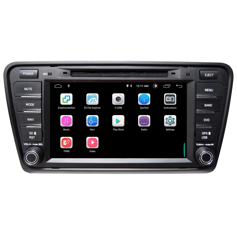 8 &quotHD сенсорный экран 1024*600 Android 7 1 автомобильный dvd плеер GPS навигационная система