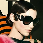 Солнцезащитные очки LVVKEE женские, винтажные, черные, 2021