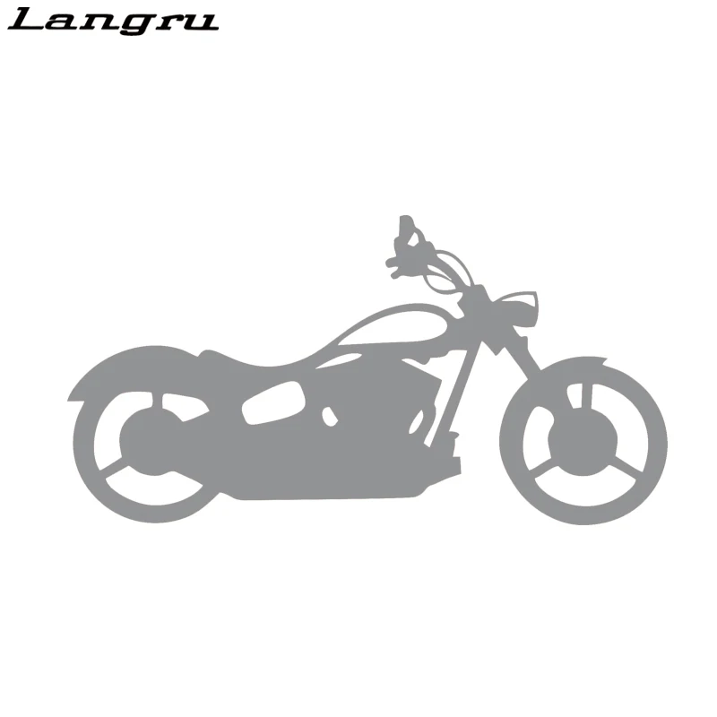 Langru новый стиль наклейка для автомобиля забавная классная мотоцикла