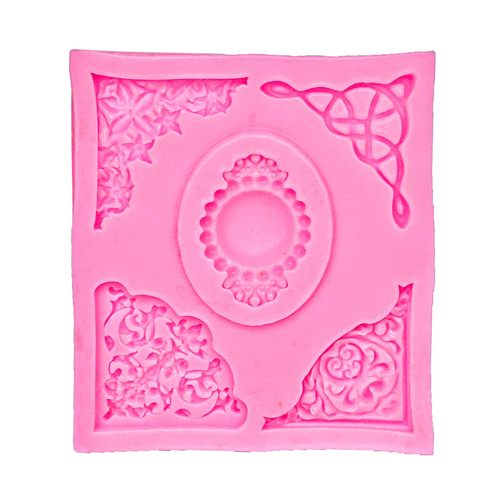 Цветочные прокрутки кружева инструменты для украшения тортов из мастики