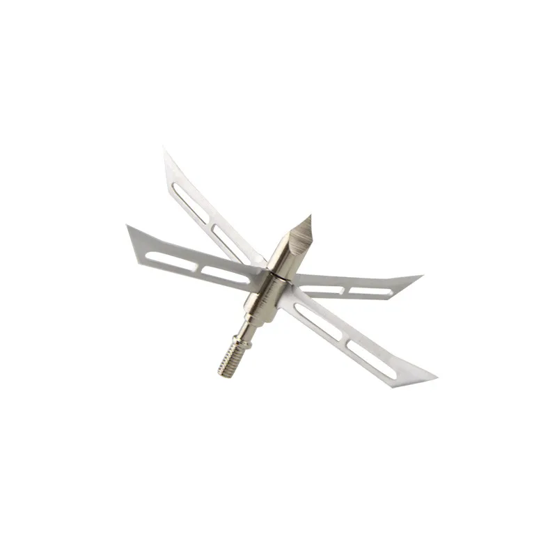 6/12 шт 186 зерна ОХОТА СОВЕТЫ стрелки 4 лезвия Broadheads наконечники стрел большой разрез для бант для стрельбы из лука аксессуары