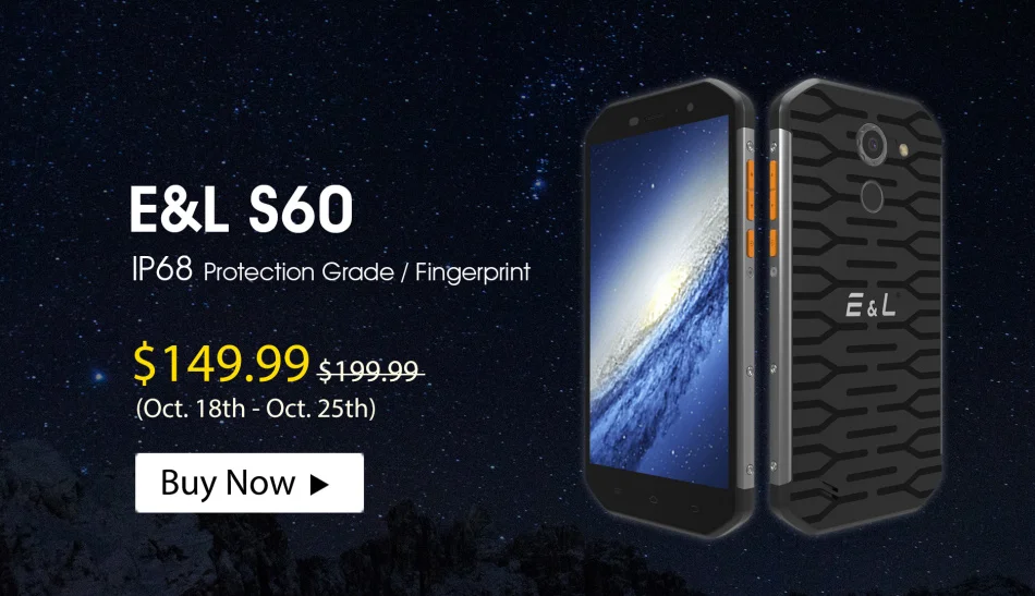 Оригинальный S60 прочный мобильный телефон 5 &quotFull HD IPS MTK6753 Восьмиядерный 3 ГБ + 64 IP68