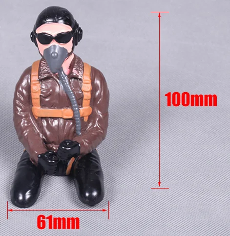 003 RC Пилот самолета для FMS 1700 мм P 51D P47 F4U 1400 51B P40|pilot pen|pilot glovepilot training |
