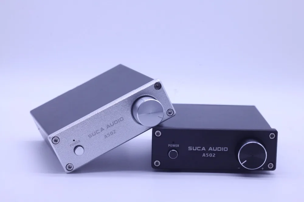 SUCA A502 двухканальный стерео цифровой аудио усилитель Hi Fi класса D Мини