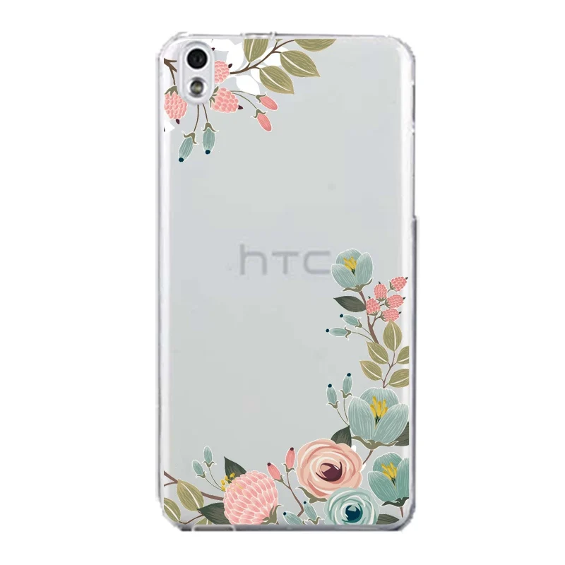 Мягкий прозрачный чехол из ТПУ для HTC D820 M8 M9 A9 Starry Icecream Mountain Donuts силиконовый
