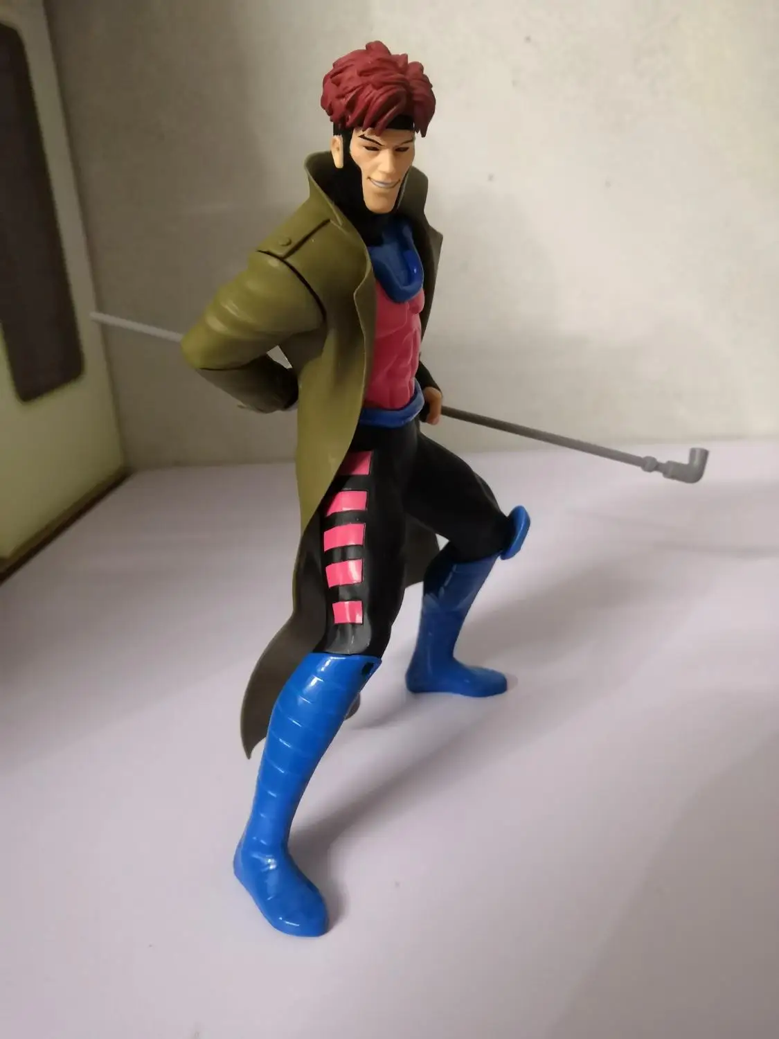 Without Box Kotobukiya ARTFX+ MARVEL UNIVERSE Gambit& Rogue 1/10 масштаб фигурка игрушка Коллекция Модель подарок - Цвет: Without Box