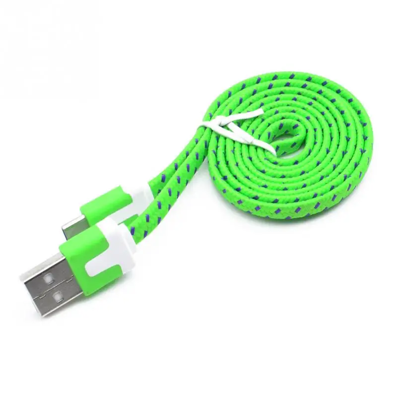 Цветной мини V8 разъем 3 фута веревка микро USB быстрое зарядное устройство провод зарядный кабель-трос для синхронизации данных для huawei Xiaomi Android 1 m/2 m/3 m