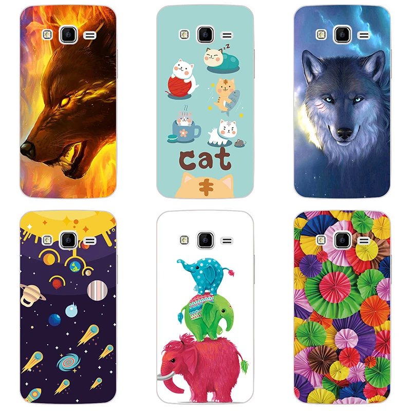 hard Plastic phone case cover For Samsung Galaxy Core Prime G360 G3608 shell printing Painted Flower |