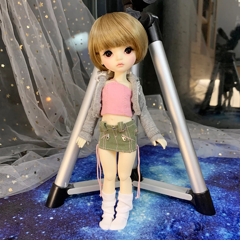 Кукла Cataleya BJD Sd 1/8 детская одежда костюм на бретельках + пальто юбка бесплатная