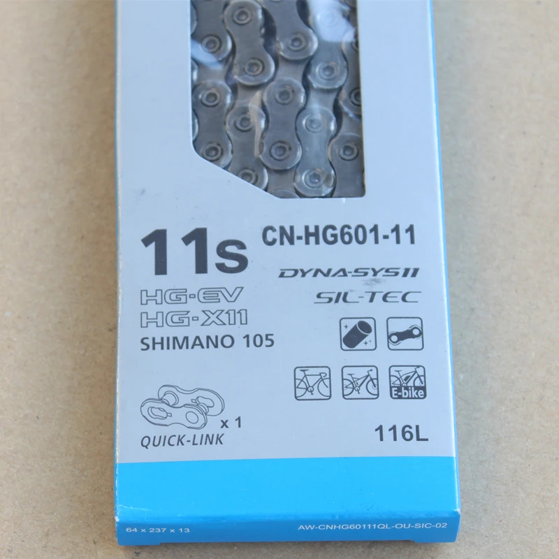 Shimano 11 S цепь HG601 HG701 CN-HG901-11 105 Ultegra XT Dura-ace XTR скоростная с быстрым соединением | Спорт