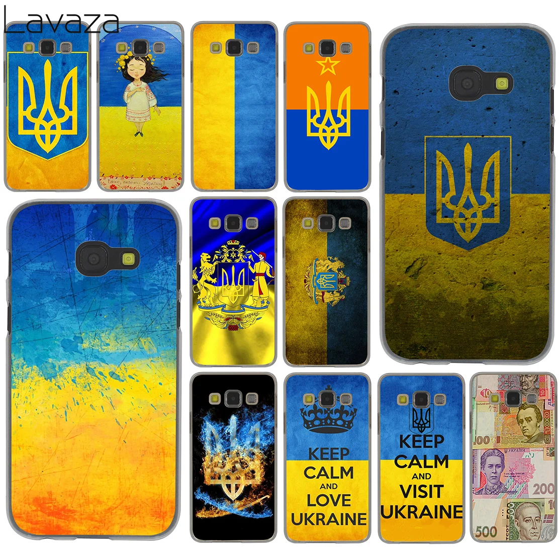 Чехол Lavaza с флагом сохраняйте спокойствие и посетите Украину для Samsung Galaxy Note 10 9 8 A9