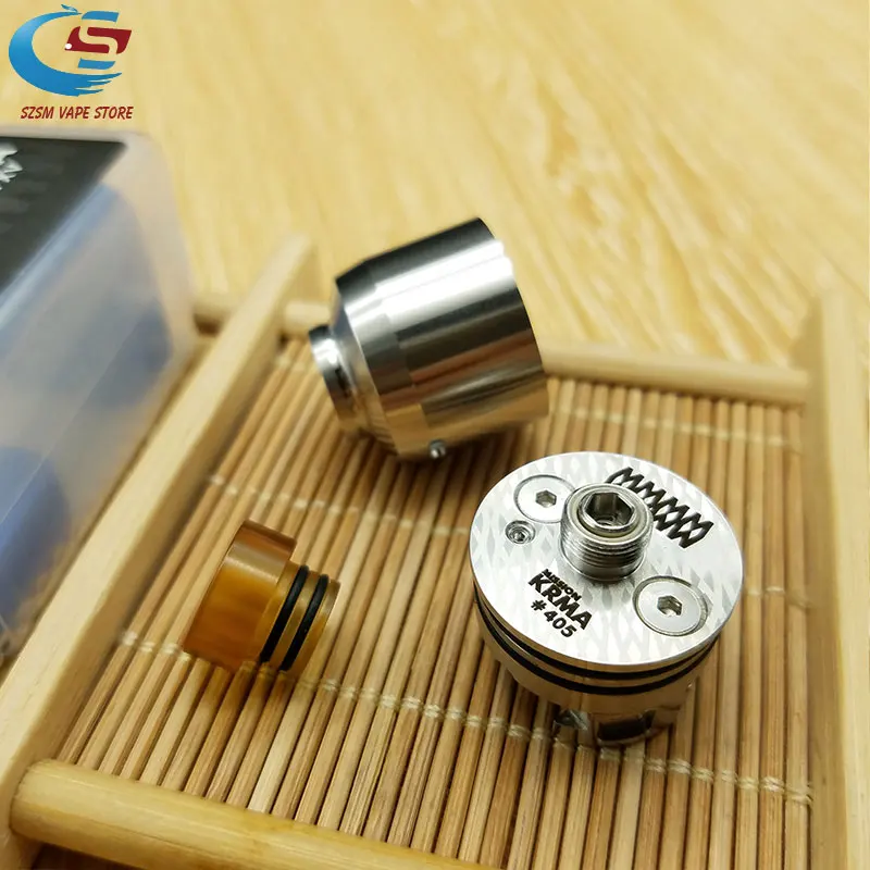 Е сигарета krma rda 22 мм 304ss с маслом нижней bf Перезаправляемые Атомайзеры емкостью