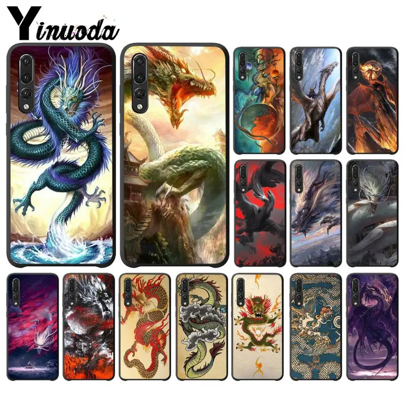 Yinuoda китайский стиль Дракон Новинка чехол для телефона Fundas Huawei Mate10 Lite P20 Pro P9 P10 Plus