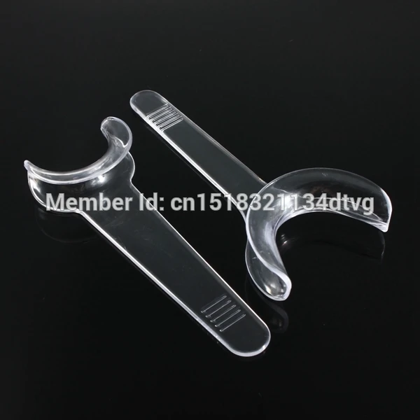 2 шт. отбеливающий зубной трактор Т образный пластиковый оттягиватель для щек