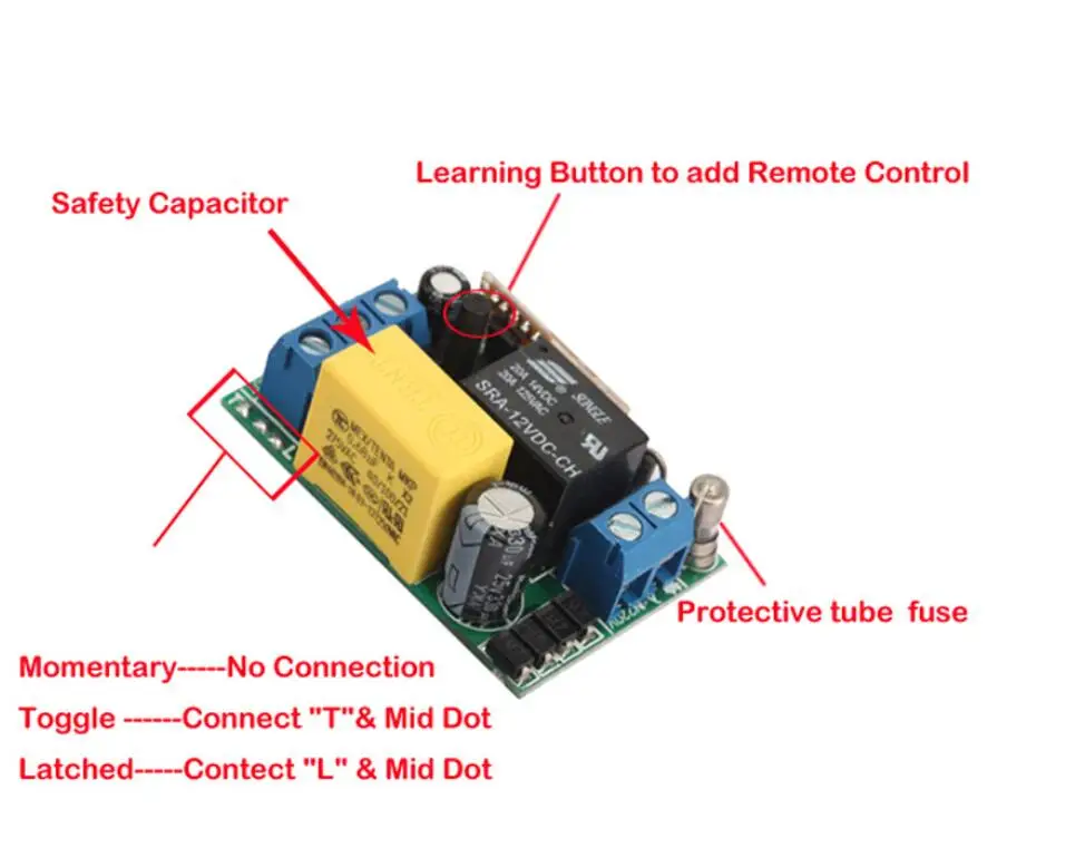 Пульт дистанционного управления для выключателя света 220 В переменного тока |