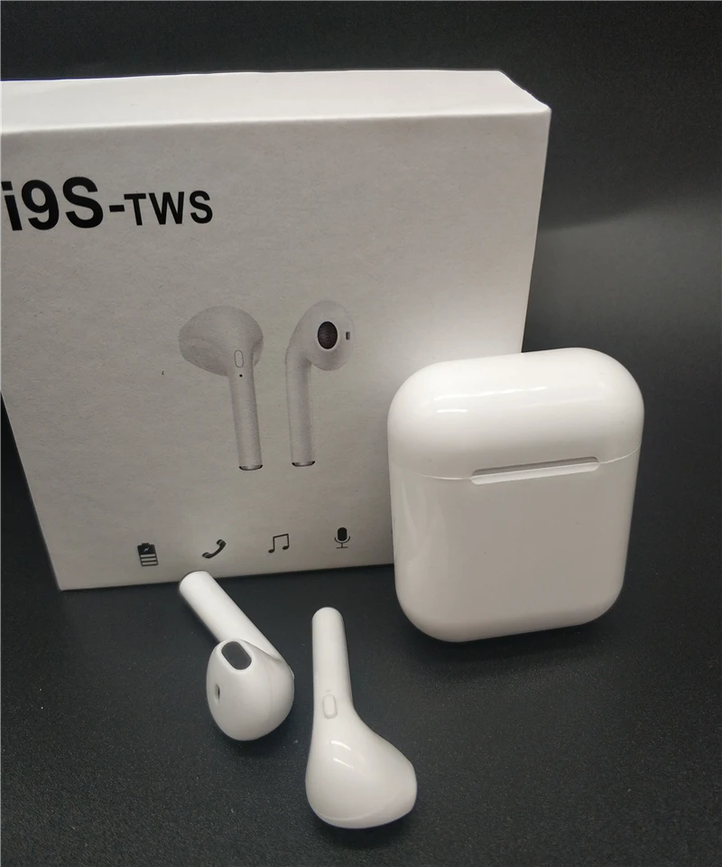 I9S TWS 5. 0 беспроводные bluetooth наушники портативные i7s невидимая гарнитура для iPhone XS
