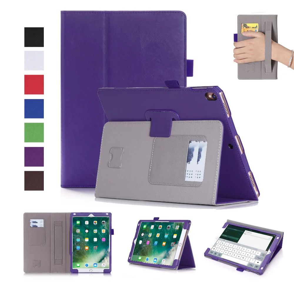 Роскошный кожаный чехол из воловьей кожи с ремешком на руку магнитный держатель