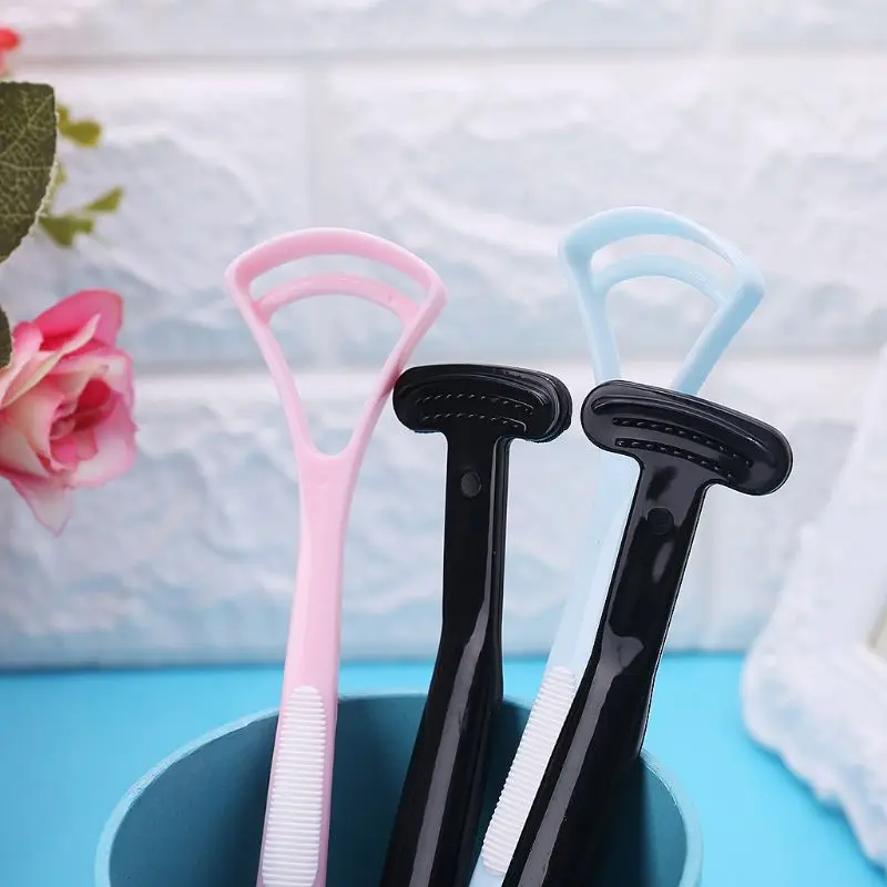 2 шт. пластиковые щётки для чистки языка|Зубные щетки| |