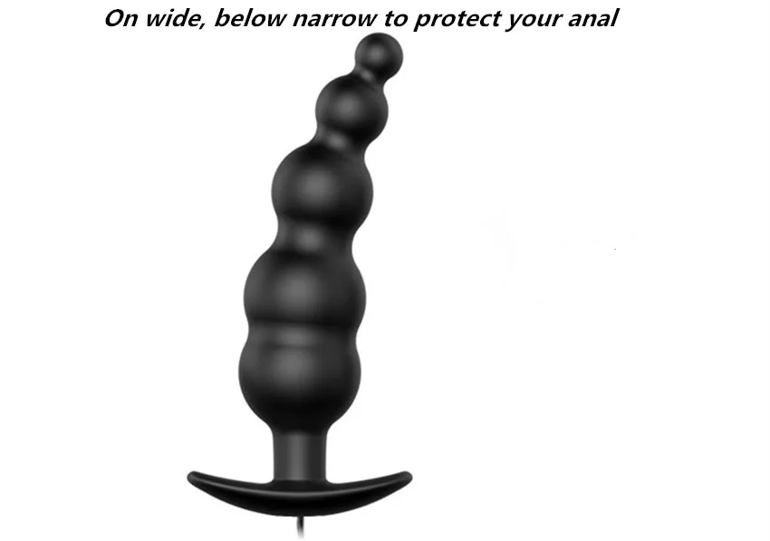G-spot Stimulation Pull Beads Anal Plug Butt Erotic Toys Gay Sex Masturbation Prostate Massage Vibrator buttplug ST371 |