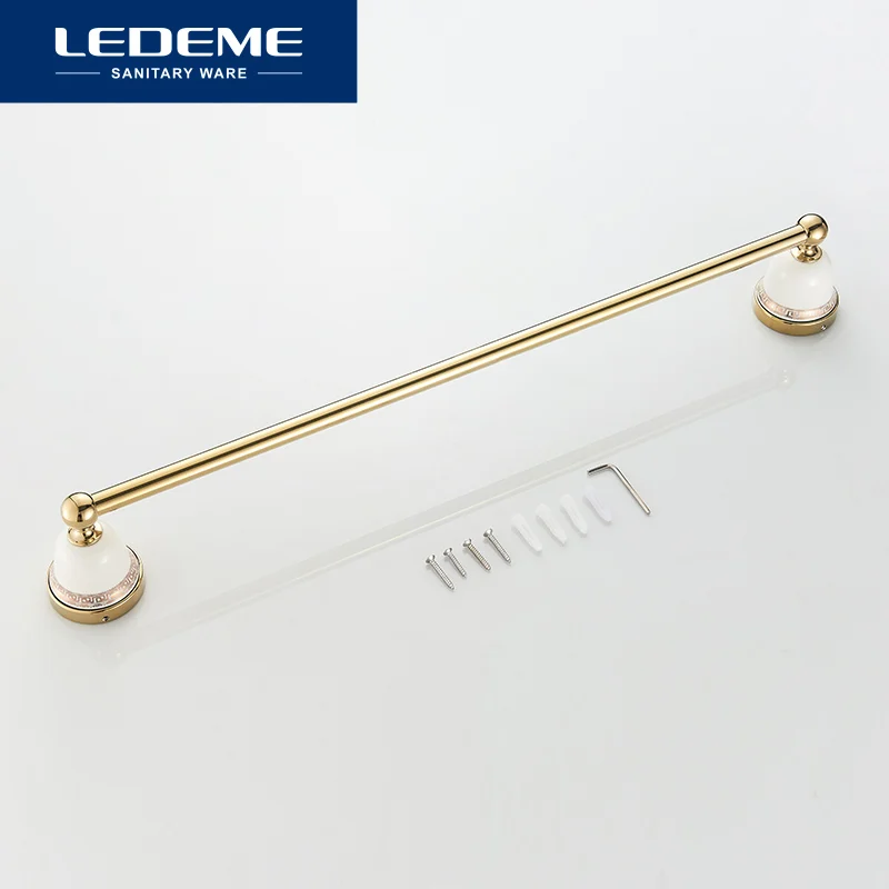 LEDEME Полотенца бар нержавеющие Ванная комната хранения Организатор Вешалка