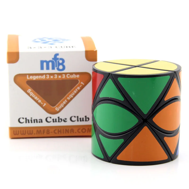 Мульти Додекаэдр цилиндрический динозавр SunMinx Crazy unicorn Duo Axis Void Pentultimate Grilles II Son-Mum Curvy Copter+ 3x3 cube - Цвет: Cylindrical Dino