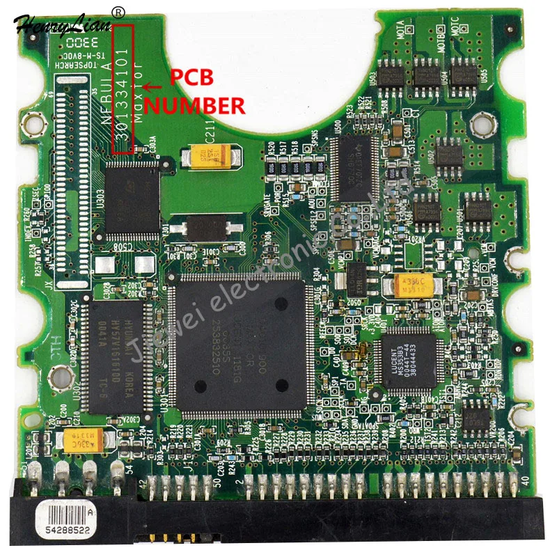 PCB для/логическая плата номер: 301334101/микросхема основного контроллера: 040101900|number