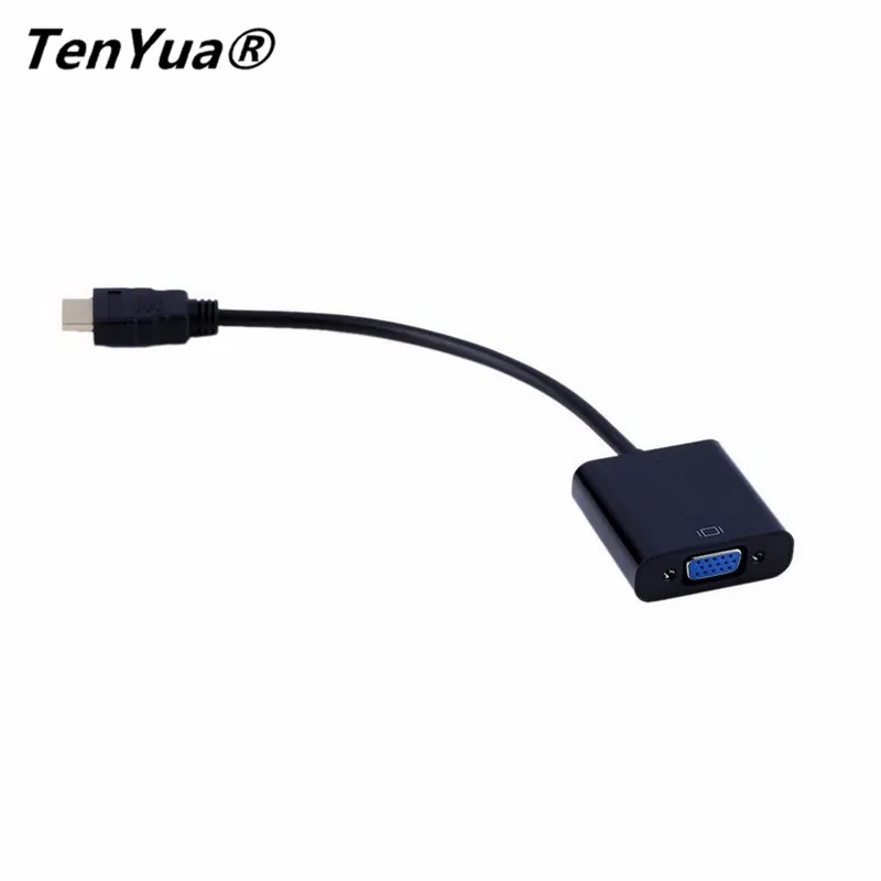 HDMI в VGA конвертер адаптер Папа-мама с аудио кабелем для ПК ноутбука планшета