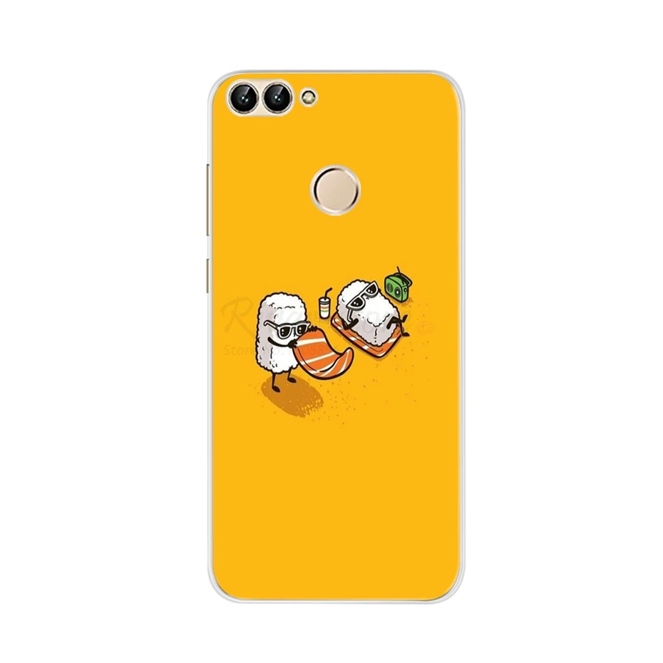 CAMEL Для TPU huawei P Smart чехол 5,65 милый силиконовый мягкий чехол из ТПУ с животными для huawei PSmart чехол для телефона huawei P Smart задняя крышка - Цвет: CAMEL