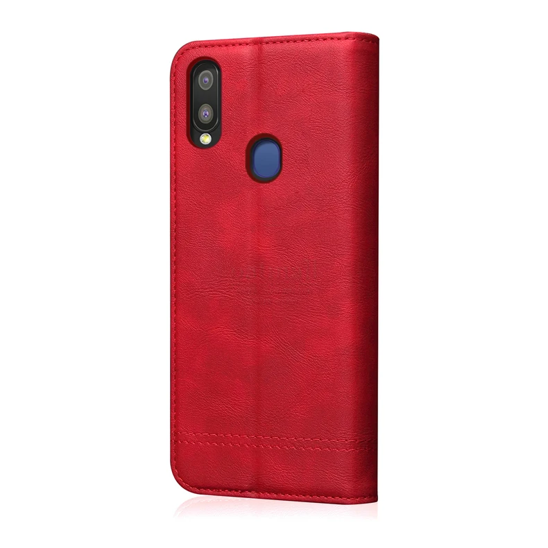 Винтажный кожаный чехол-книжка для samsung Galaxy M10 M10S M20 M30, Роскошный кошелек с подставкой для карт, Магнитный чехол-книжка, повседневный чехол, Fundas