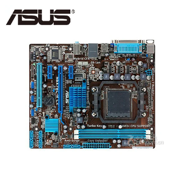 

Разъем AM3/AM3 + Материнская плата ASUS M5A78L-M LX, системная плата M5A78L DDR3 AMD 760G/780L 16 ГБ, используется десктопная материнская плата