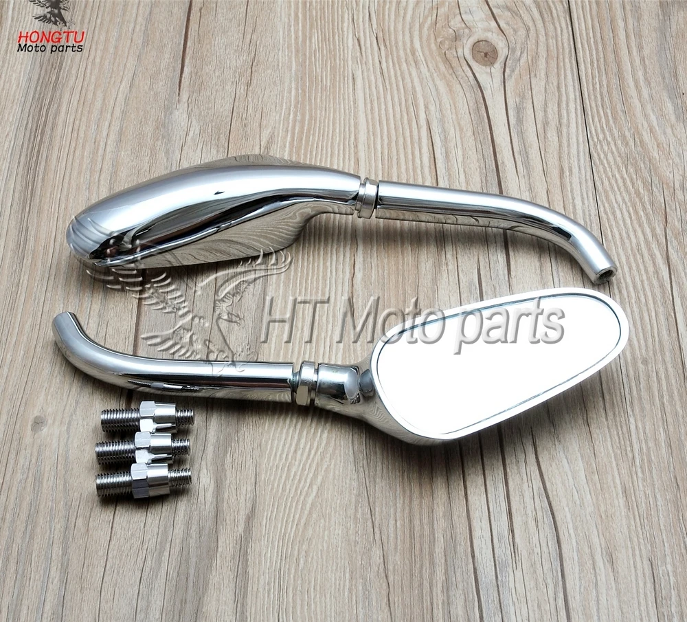Мотоцикл модифицированное металлическое зеркало заднего вида для Honda Steed shadow magna