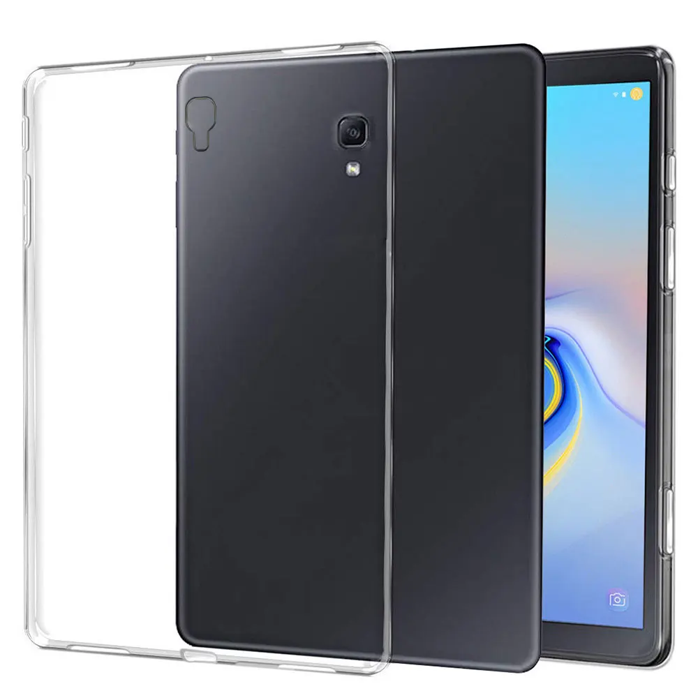 

Чехол для Samsung Galaxy Tab A A2, 10,5 дюйма, 2018 см, T590, T595, прозрачный чехол из ТПУ для планшета, защита для планшетов, женская модель 10,5