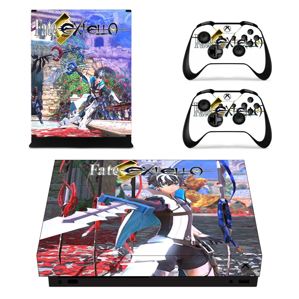 Горячие наклейки из игры Скины для Xbox One X консоль и контроллер геймпад Fate EXTELLA LINK