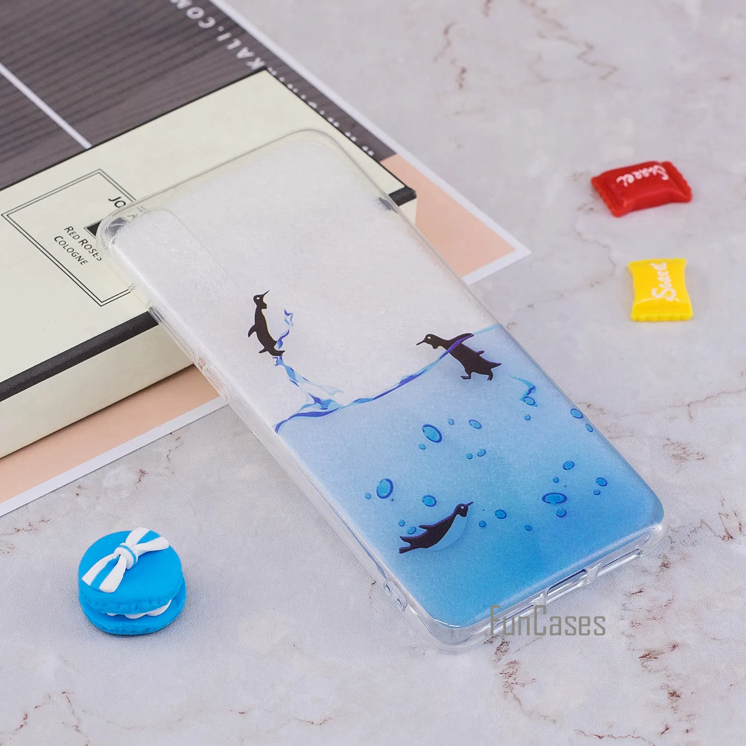 Чехол для телефона huawei P20 чехол мягкий очень прозрачный TPU цветы оболочка Fundas