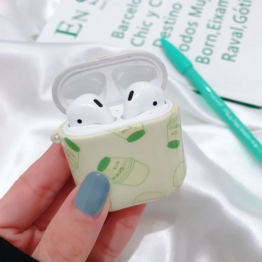 3B Чехол для AirPods, Чехол Air pods, Роскошный чехол, чехол для Airpod, чехол для Apple Air Pods, 1, 2, вкладыши, зарядная коробка, Funda Etui - Цвет: 3B
