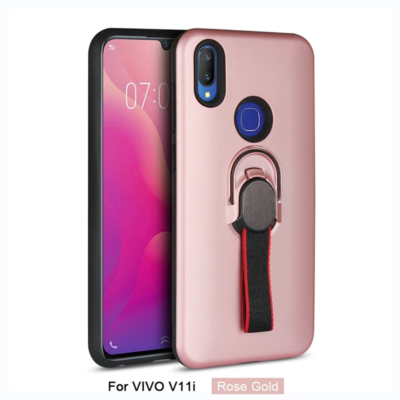 Ring Holder Case For Vivo V11i V11 Pro Cover Silicone Magnetic Luxury Phone Coque V 11 |