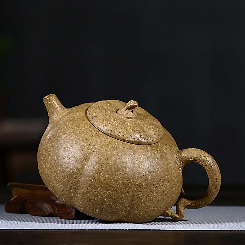 Чайный горшок из керамики, полностью ручная известная секция, глина, чайник для фруктов, кунг-фу, онлайн, чайный набор для путешествий, Подарочный Настой чайника