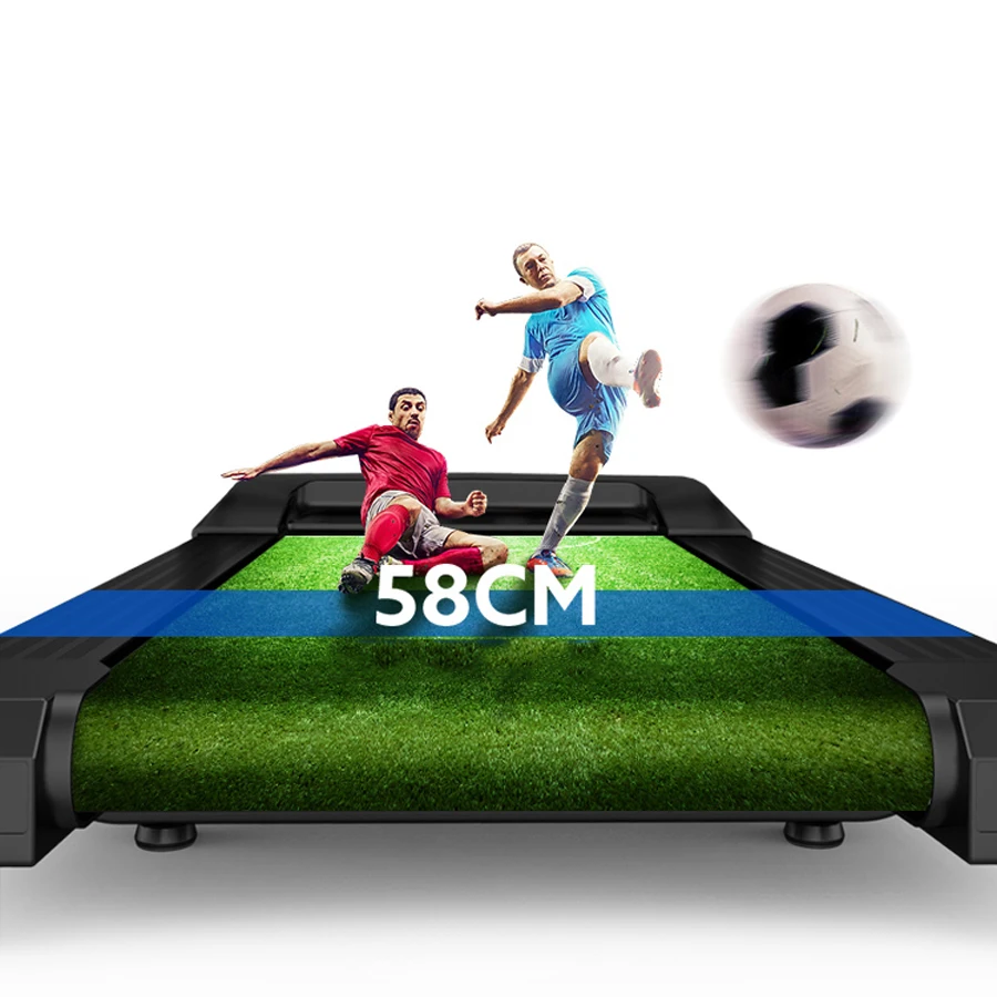 Сворачиваемый беговой тренажер с ЖК-дисплеем для дома с функцией похудения Led Ultra-quiet, гимнастическим оборудованием Walking Six-wheel Drive Damping.