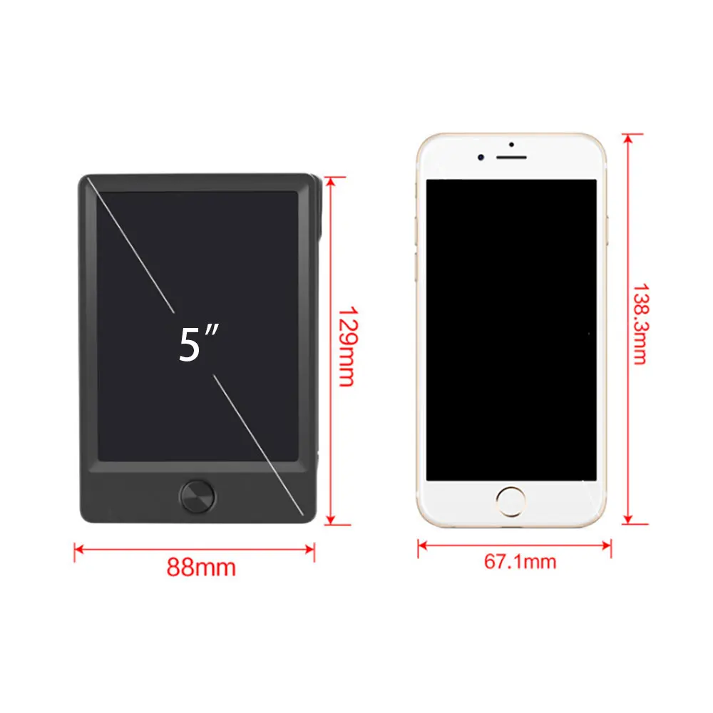 5 дюймовый ЖК планшет для рисования цифровой мини графики электронный