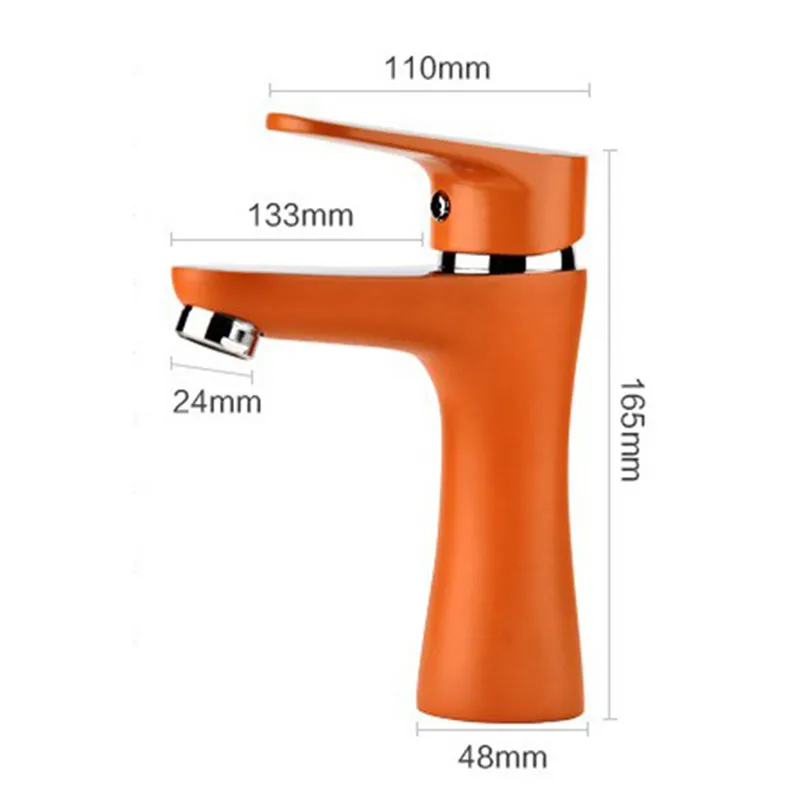 Инновационный модный стиль домашний многоцветный смеситель для ванны кран