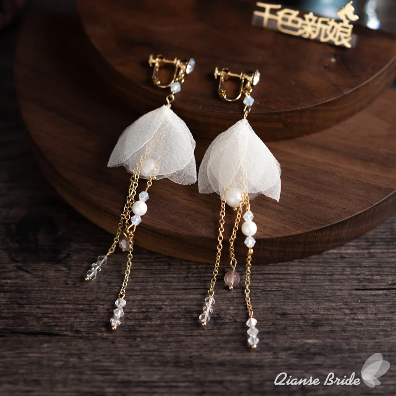 Модные жемчужные серьги-капли подарки для девушки женские длинные серьги