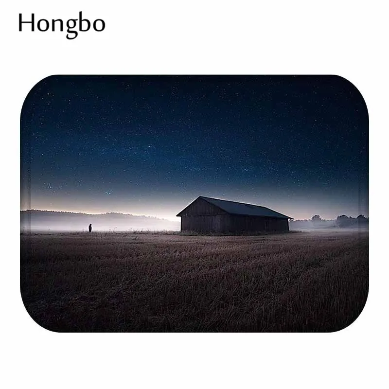 

Hongbo Buddha Statue Doormat Pattern Decorative Mat Non-slip Door Mats Absorbent Bathroom Rug