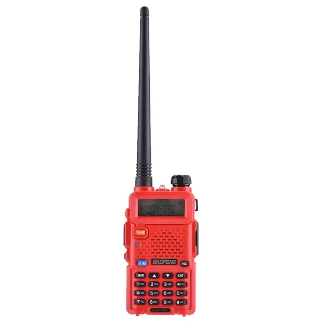 Red baofeng uv 5r uv-5r uv5r для cb рация 10 км телефон автомобильная портативная рации ham радиостанция трансивер baufeng двухдиновая магнитола радиостанции boafeng радио станция двухдиапазонная uhf vhf walki talki phone - Цвет: Red