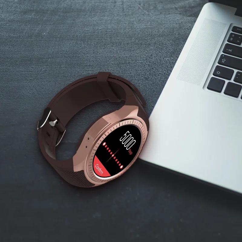 L1 gps Смарт часы для мужчин Android водонепроницаемый TF карта Bluetooth 4,0 монитор сна камера 2MP с Facebook, Twitter
