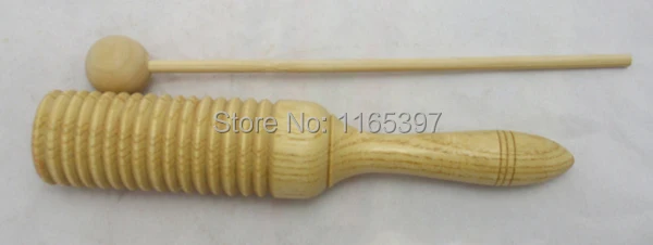 Бесплатная доставка недорогой скребок из натурального дерева для детей 1 шт.|guiro